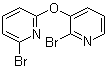 2-溴-3-[(6-溴-2-吡啶基)氧基]吡啶分子结构 (CAS 1065484-65-2)