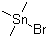 三甲基溴化锡分子结构 (CAS 1066-44-0)