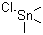 三甲基氯化锡分子结构 (CAS 1066-45-1)
