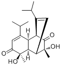 3,10-二羟基-5,11-二薄荷二烯-4,9-二酮分子结构 (CAS 106623-23-8)