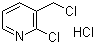 2-Chloro-3-chloromethylpyridine hydrochloride molecular structure (CAS 106651-82-5)