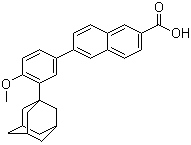 阿达帕林分子结构 (CAS 106685-40-9)
