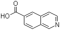 异喹啉-6-甲酸分子结构 (CAS 106778-43-2)