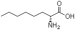 (R)-2-氨基辛酸分子结构 (CAS 106819-03-8)
