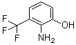 2-氨基-3-三氟甲基苯酚分子结构 (CAS 106877-48-9)