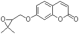 7-[(3,3-二甲基-2-环氧乙烷基)甲氧基]-2H-1-苯并吡喃-2-酮分子结构 (CAS 106894-34-2)