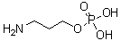 3-氨基丙基磷酸二氢酯分子结构 (CAS 1071-28-9)