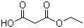 丙二酸单乙酯分子结构 (CAS 1071-46-1)