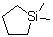 1,1-Dimethylsilacyclopentane molecular structure (CAS 1072-54-4)