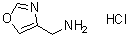 4-Oxazolemethanamine hydrochloride molecular structure (CAS 1072806-60-0)