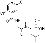 Ixazomib分子结构 (CAS 1072833-77-2)