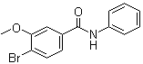 4-溴-3-甲氧基-N-苯基苯甲酰胺分子结构 (CAS 1072944-33-2)