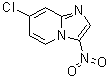 结构式 CAS# 1072944-44-5, 7-氯-3-硝基咪唑并[1,2-a]吡啶