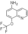 8-(Trifluoromethoxy)-5-quinolinamine molecular structure (CAS 1072944-53-6)