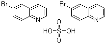 6-Bromoquinoline sulfate (2:1) molecular structure (CAS 1072944-78-5)