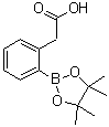 2-羧甲基苯硼酸频哪醇酯分子结构 (CAS 1072945-02-8)