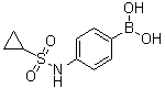 [4-[(Cyclopropylsulfonyl)amino]phenyl]boronic acid molecular structure (CAS 1072945-68-6)