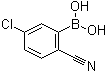 5-Chloro-2-cyanophenylboronic acid molecular structure (CAS 1072946-52-1)