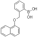 [2-[(1-Naphthalenyloxy)methyl]phenyl]boronic acid molecular structure (CAS 1072951-77-9)