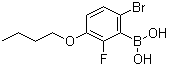 (6-Bromo-3-butoxy-2-fluorophenyl)boronic acid molecular structure (CAS 1072951-88-2)