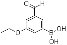 (3-Ethoxy-5-formylphenyl)boronic acid molecular structure (CAS 1072952-04-5)