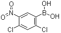 (2,4-Dichloro-5-nitrophenyl)boronic acid molecular structure (CAS 1072952-12-5)