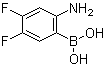(2-Amino-4,5-difluorophenyl)boronic acid molecular structure (CAS 1072952-14-7)