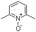 2,6-二甲基吡啶 N-氧化物分子结构 (CAS 1073-23-0)