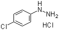 对氯苯肼盐酸盐分子结构 (CAS 1073-70-7)