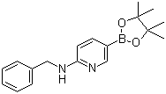 6-(Benzylamino)pyridine-3-boronic acid pinacol ester molecular structure (CAS 1073354-27-4)