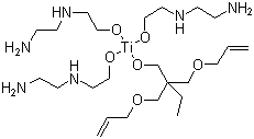 钛酸酯偶联剂 LICA 44分子结构 (CAS 107541-22-0)