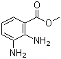 2,3-二氨基苯甲酸甲酯分子结构 (CAS 107582-20-7)