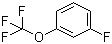 间氟三氟甲氧基苯分子结构 (CAS 1077-01-6)