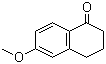 6-甲氧基-1-萘满酮分子结构 (CAS 1078-19-9)