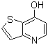 噻吩并[3,2-b]吡啶-7-醇分子结构 (CAS 107818-20-2)