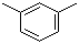 结构式 CAS# 108-38-3, 1,3-二甲基苯; 1,3-二甲苯; 间二甲苯