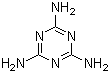 三聚氰胺分子结构 (CAS 108-78-1)