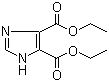 1H-咪唑-4,5-二甲酸二乙酯分子结构 (CAS 1080-79-1)