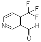 4-(Trifluoromethyl)-3-pyridinecarboxaldehyde molecular structure (CAS 1083197-78-7)