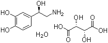 重酒石酸去甲肾上腺素分子结构 (CAS 108341-18-0)