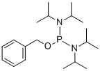 苄氧基双(二异丙基氨基)膦分子结构 (CAS 108549-21-9)