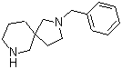 2-(苯基甲基)-2,7-二氮杂螺[4.5]癸烷分子结构 (CAS 1086395-71-2)