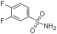 3,4-二氟苯磺酰胺分子结构 (CAS 108966-71-8)