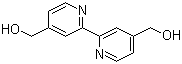 2,2'-联吡啶-4,4'-二甲醇分子结构 (CAS 109073-77-0)