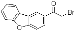 2-溴-1-(二苯并呋喃-2-基)乙酮分子结构 (CAS 109103-97-1)