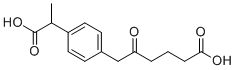 4-(1-羧基乙基)-delta-氧代-苯己酸分子结构 (CAS 1091621-61-2)