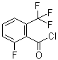 2-Fluoro-6-trifluoromethylbenzoyl chloride molecular structure (CAS 109227-12-5)