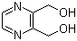 2,3-吡嗪二甲醇分子结构 (CAS 1092286-62-8)