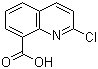 2-Chloro-8-quinolinecarboxylic acid molecular structure (CAS 1092287-54-1)