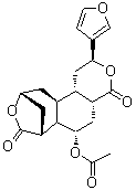 8-Epidiosbulbin E acetate molecular structure (CAS 1092368-67-6)